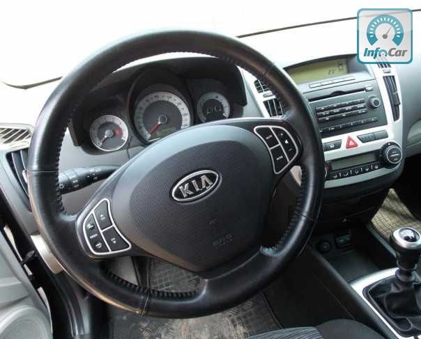 Kia ceed 2008 салон