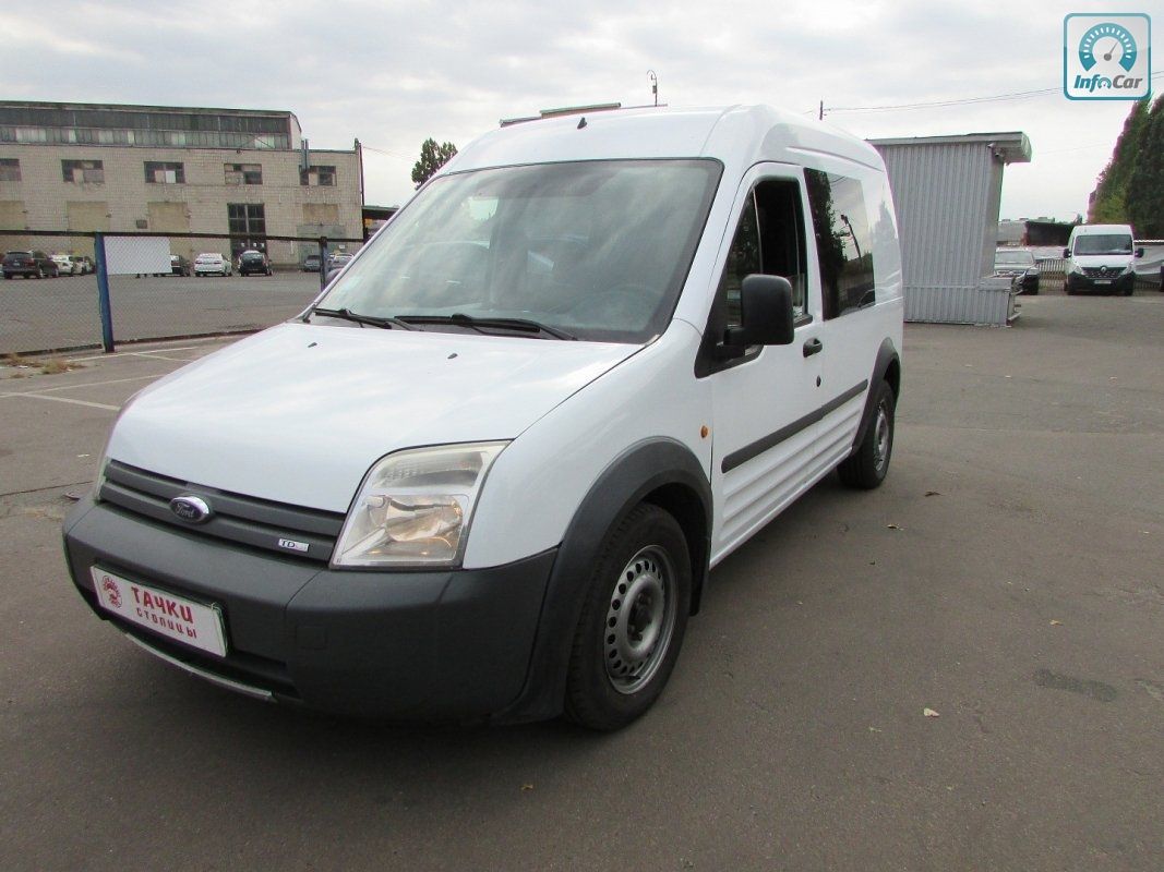 Белый ford transit фото