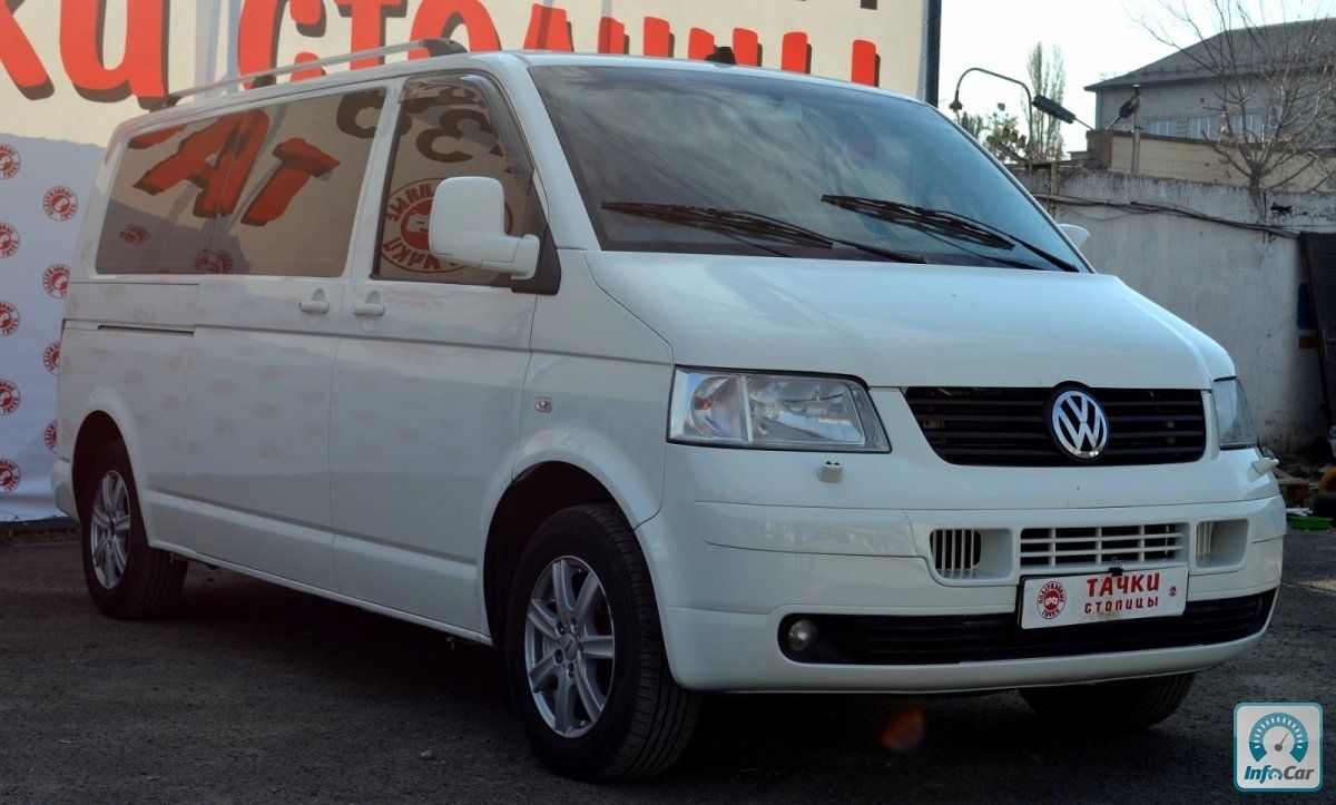 Volkswagen transporter белый