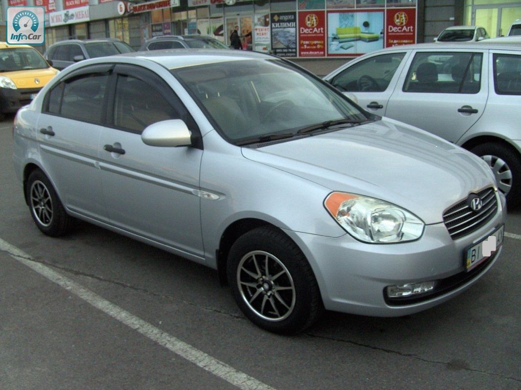 Hyundai accent 2008 тагаз