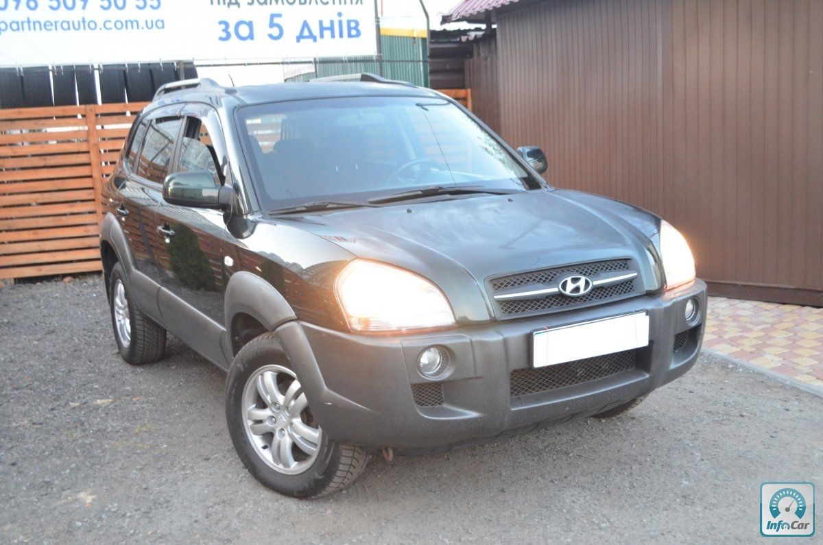 Hyundai tucson 2007 год