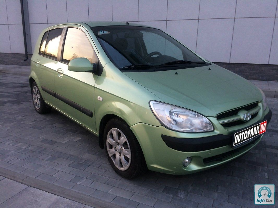 Купить автомобиль Hyundai Getz 2007 (зеленый) с пробегом
