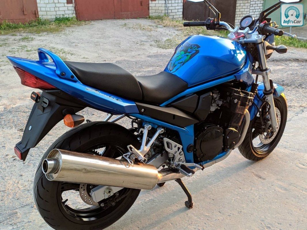 Купить мотоцикл Suzuki Bandit 2006 (синий) с пробегом