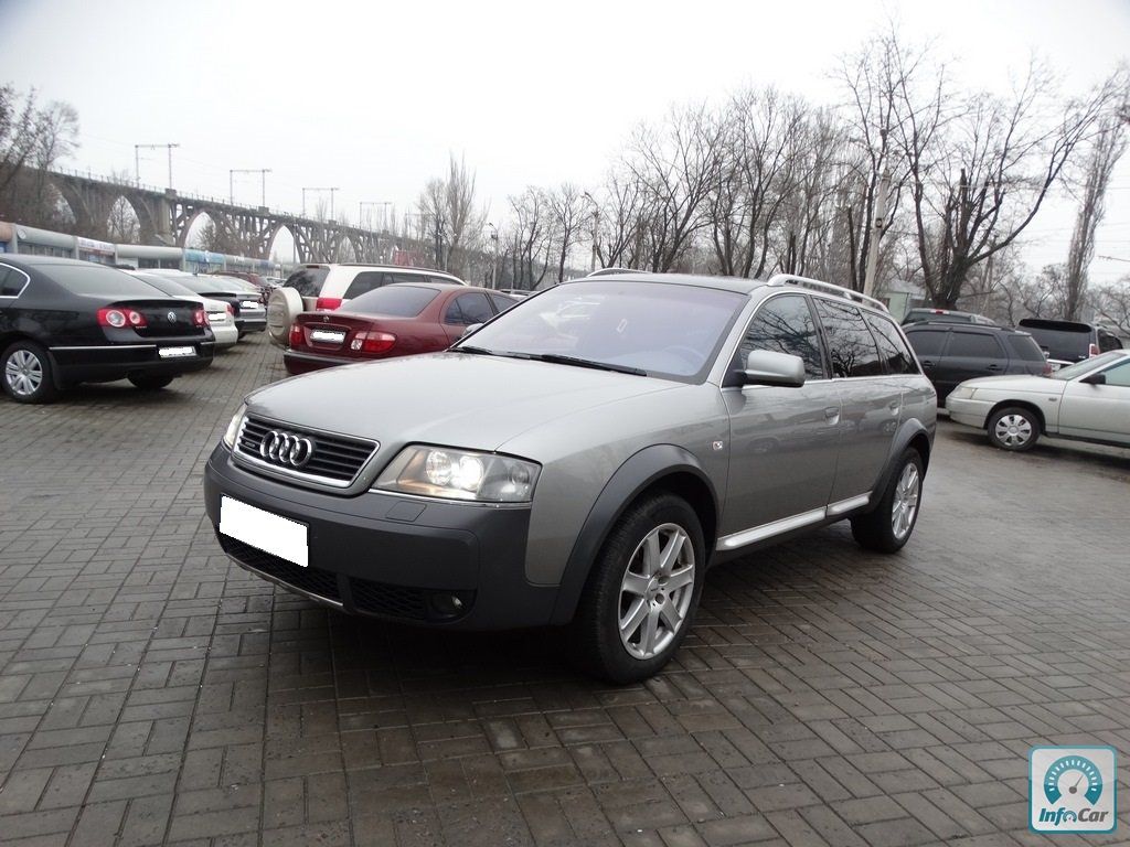 Купить автомобиль Audi A6 allroad quattro 2002 (серый) с ...