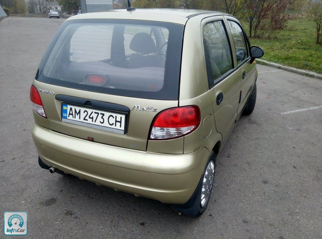 Daewoo matiz 2012