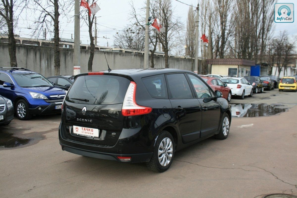 Купить автомобиль Renault Grand Scenic 2010 (черный) с
