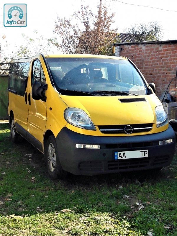 Opel vivaro пассажирский