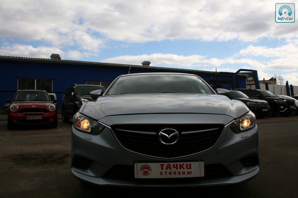 Купить автомобиль Mazda 6 2015 (серый) с пробегом, продажа