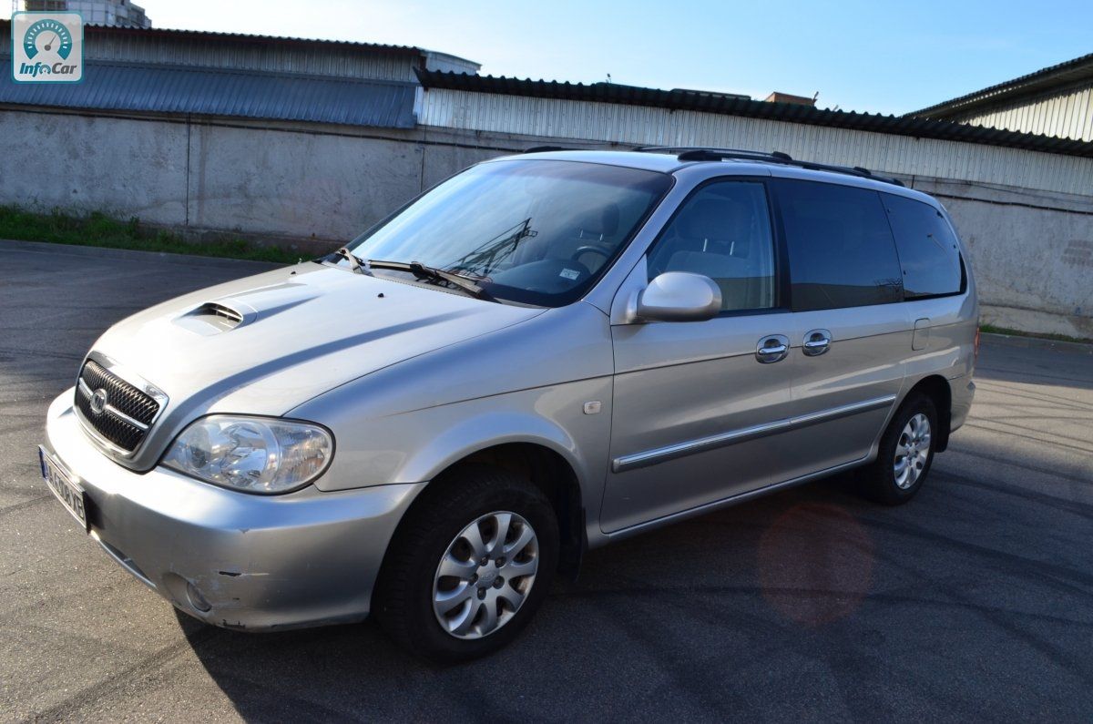 Kia Carnival 2007 чёрный