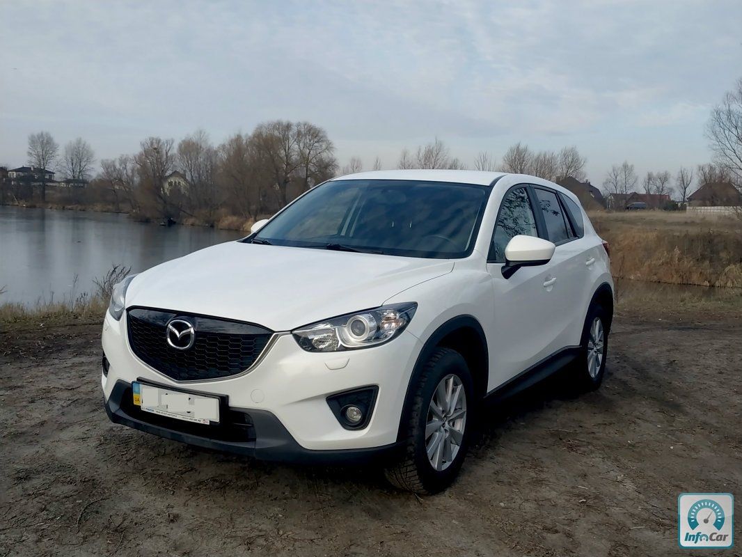 Mazda cx 5 белая