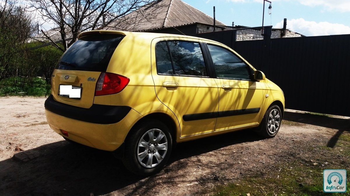 Hyundai getz 2008 года