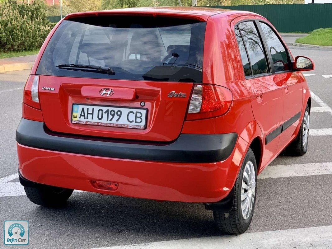 Объем бака hyundai getz