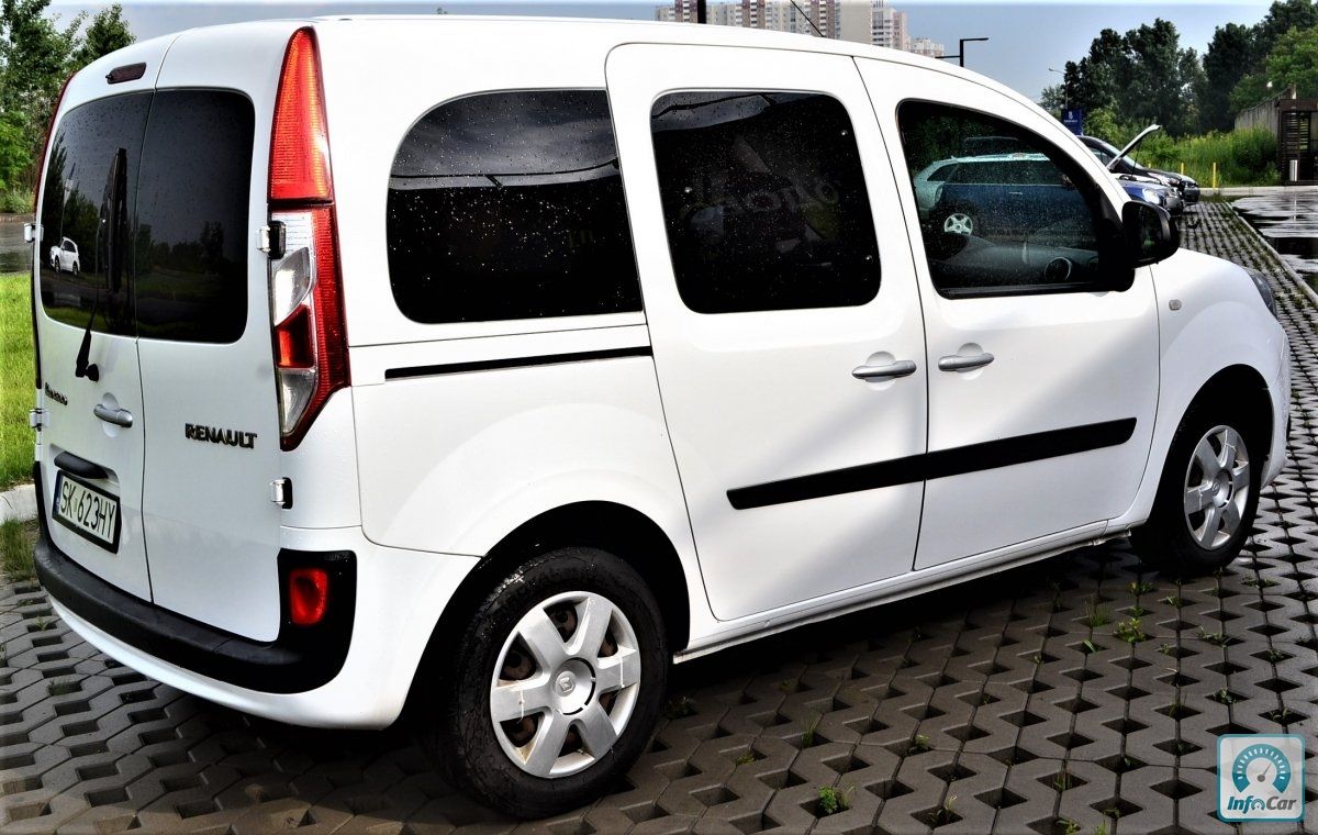 Renault kangoo объем багажника