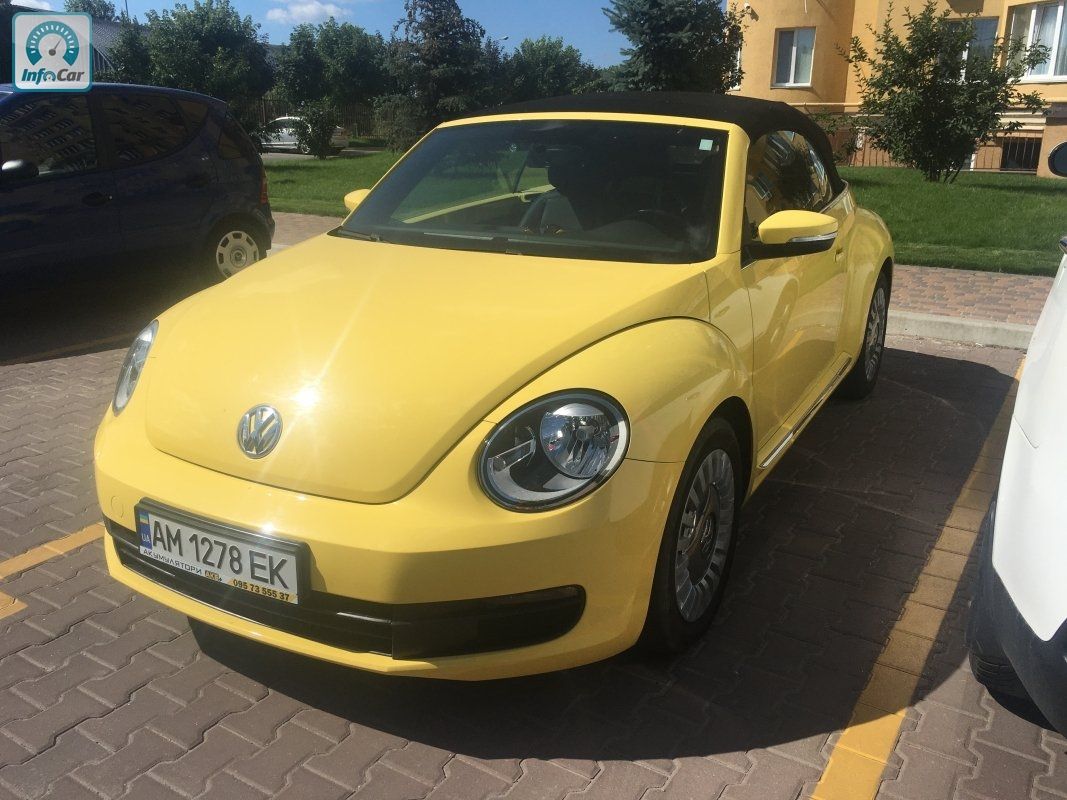 VW Beetle Cabriolet 2014