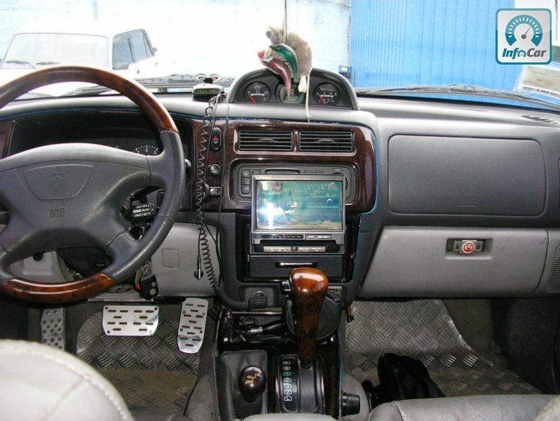 Паджеро спорт 1 тюнинг салона Mitsubishi Pajero Sport ТЮНИНГ 2002