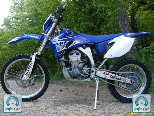 Yamaha wr450f 2008